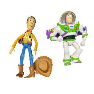 Buzz Lightyear & Woody Action Figures